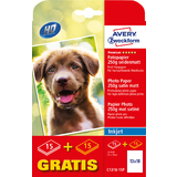 AVERY zweckform Premium inkjet Foto-Papier, 15 blatt gratis