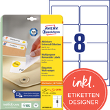 AVERY zweckform Stick lift Etiketten, 96 x 63,5 mm, wei