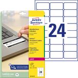 AVERY zweckform Abziehsichere Etiketten, 63,5 x 33,9 mm