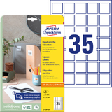 AVERY zweckform QR code Etiketten, 35 x 35 mm, quadratisch