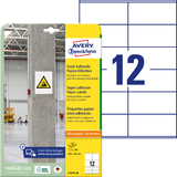 AVERY zweckform Stark haftende Papier-Etiketten, 105 x 48 mm