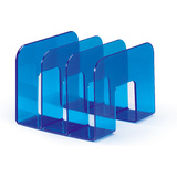 DURABLE Buchstütze TREND, Kunststoff, blau-transluzent