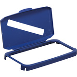 DURABLE deckel DURABIN lid WITH slot 60, rechteckig, blau