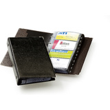 DURABLE visitenkarten-ringbuch VISIFIX, schmal, schwarz