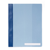 DURABLE Schnellhefter, din A4, aus PVC, blau