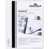 DURABLE schnellhefter DURAPLUS, din A4, wei, berbreit