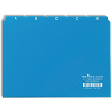 DURABLE karteiregister A - Z, PP, a5 quer, blau, 25-teilig