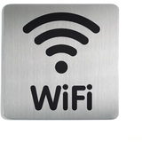 DURABLE piktogramm PICTO "WiFi", quadratisch, 150 x 150 mm