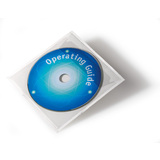 DURABLE selbstklebetaschen POCKETFIX CD/DVD, transparent