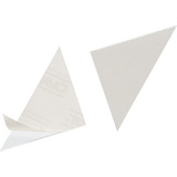 DURABLE dreieck-selbstklebetaschen CORNERFIX, 125 x 125 mm