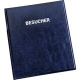 DURABLE besucherbuch VISITORS book 100, Lederoptik