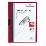 DURABLE klemmhefter DURACLIP original 30, din A4, aubergine