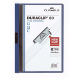 DURABLE klemmhefter DURACLIP original 30, din A4, dunkelblau