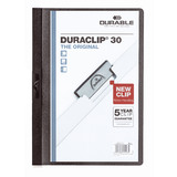 DURABLE klemmhefter DURACLIP original 30, din A4, schwarz