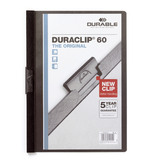 DURABLE klemmhefter DURACLIP original 60, din A4, schwarz