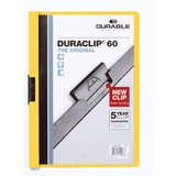 DURABLE klemmhefter DURACLIP original 60, din A4, gelb