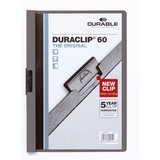 DURABLE klemmhefter DURACLIP original 60, din A4, anthrazit