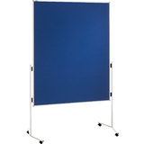 FRANKEN moderationstafel ECO, 1.200 x 1.500 mm, Filz, blau