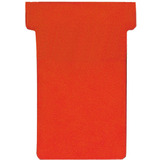 FRANKEN T-Karten, Größe 2 / 48 x 84 mm, rot