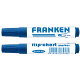 FRANKEN flipchart Marker, Strichstärke: 2-6 mm, blau