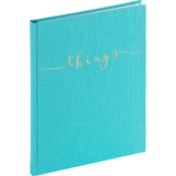 PAGNA notizbuch "things", din A5, blanko, aqua