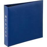 PAGNA Mnzalbum, 4-Ring-Mechanik, blau