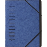PAGNA ordnungsmappe "Sorting File", 7 Fcher, blau