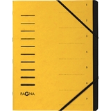 PAGNA ordnungsmappe "Sorting File", 7 Fcher, gelb