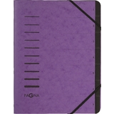 PAGNA ordnungsmappe "Sorting File", 7 Fcher, violett