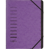 PAGNA ordnungsmappe "Sorting File", 12 Fcher, violett