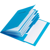 PAGNA Personalakte, aus Karton, 5-fach, blau