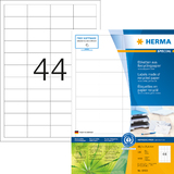 HERMA universal-etiketten Recycling, 48,3 x 25,4 mm