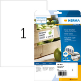 HERMA power Etiketten SPECIAL, 210 x 297 mm, wei