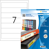 HERMA home Ordnerrcken-Etiketten, 192 x 38 mm, wei