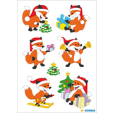 HERMA weihnachts-sticker DECOR "Weihnachtsfuchs"