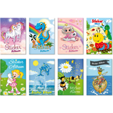 HERMA Stickeralbum, din A5, Sortiment, motive sortiert