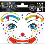 HERMA face Art sticker Gesichter "Clown Lotta"