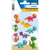 HERMA sticker MAGIC "kleine Dinos", aus Glitterfolie