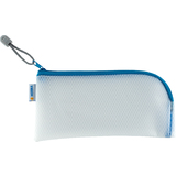 HERMA Reißverschlusstasche "Mesh Bags", 230 x 110 mm, blau