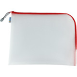 HERMA Reißverschlusstasche "Mesh Bags", din A4, rot