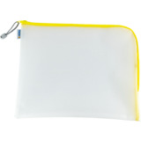 HERMA Reißverschlusstasche "Mesh Bags", din A4, gelb