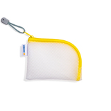 HERMA Reißverschlusstasche "Mesh Bags", din A7, gelb