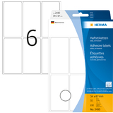 HERMA Vielzweck-Etiketten, 34 x 67 mm, wei, Gropackung