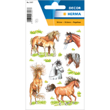 HERMA sticker DECOR "Gezeichnete Pferde"