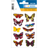 HERMA sticker DECOR "Schmetterlinge", beglimmert