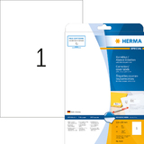 HERMA Korrektur-/Abdeck-Etiketten SPECIAL, 210 x 297 mm