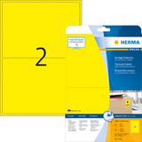 HERMA universal-etiketten SPECIAL, 199,6 x 143,5 mm, gelb
