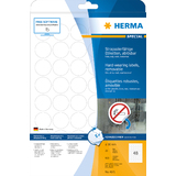 HERMA folien-etiketten SPECIAL, Durchmesser: 30 mm, ablösbar