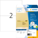 HERMA folien-etiketten SPECIAL, 210 x 148 mm,transparent