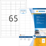 HERMA inkjet-etiketten SPECIAL, 38,1 x 21,2 mm, weiß